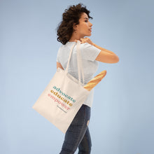 Load image into Gallery viewer, Advocate Educate Empower Tote Bag
