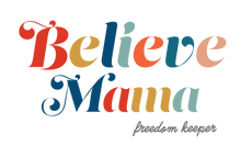 Load image into Gallery viewer, Believe Mama Short Sleeve Toddler Tee- LIMITED EDITION
