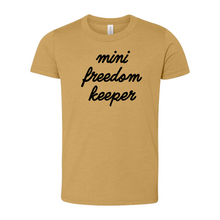 Load image into Gallery viewer, Mini Freedom Keeper Classic Toddler Tee - Multiple Colors
