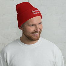 Load image into Gallery viewer, Cuffed Beanie - Embroidered Classic Freedom Keeper
