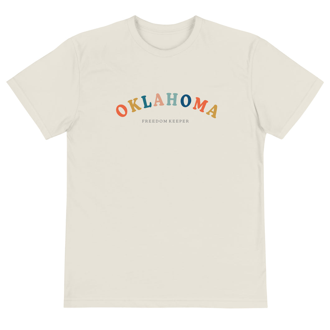Oklahoma Freedom Keeper | Sustainable T-Shirt