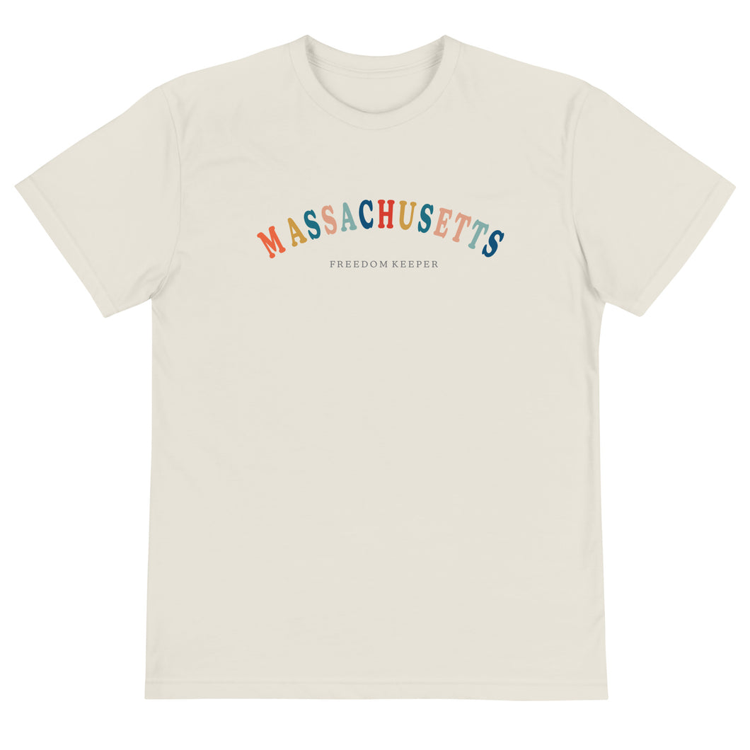 Massachusetts Freedom Keeper | Sustainable T-Shirt