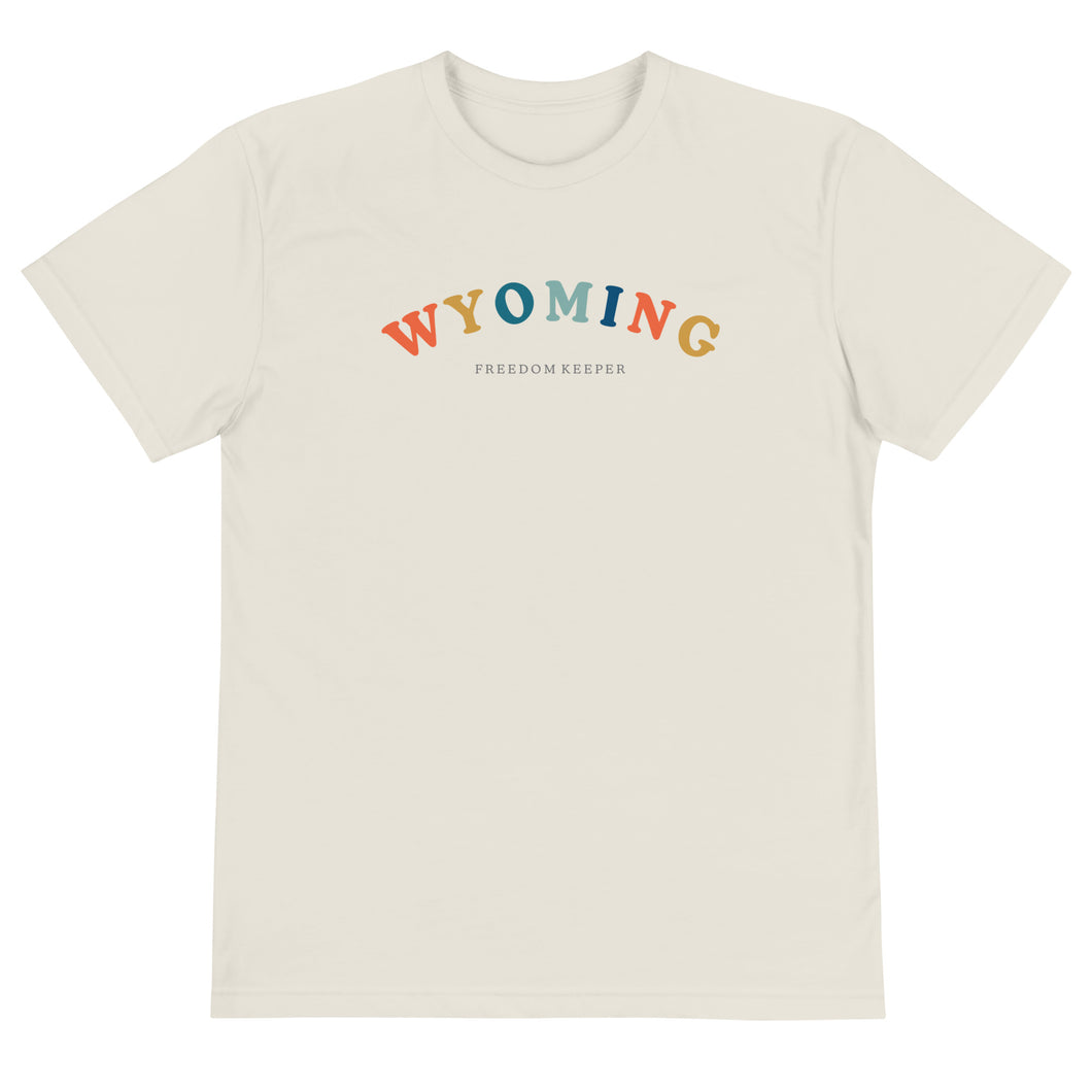 Wyoming Freedom Keeper | Sustainable T-Shirt