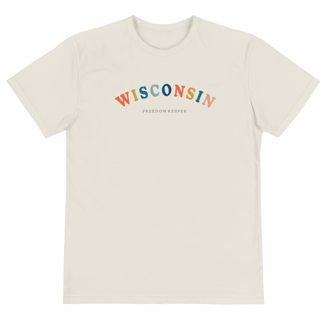 Wisconsin Freedom Keeper | Sustainable T-Shirt