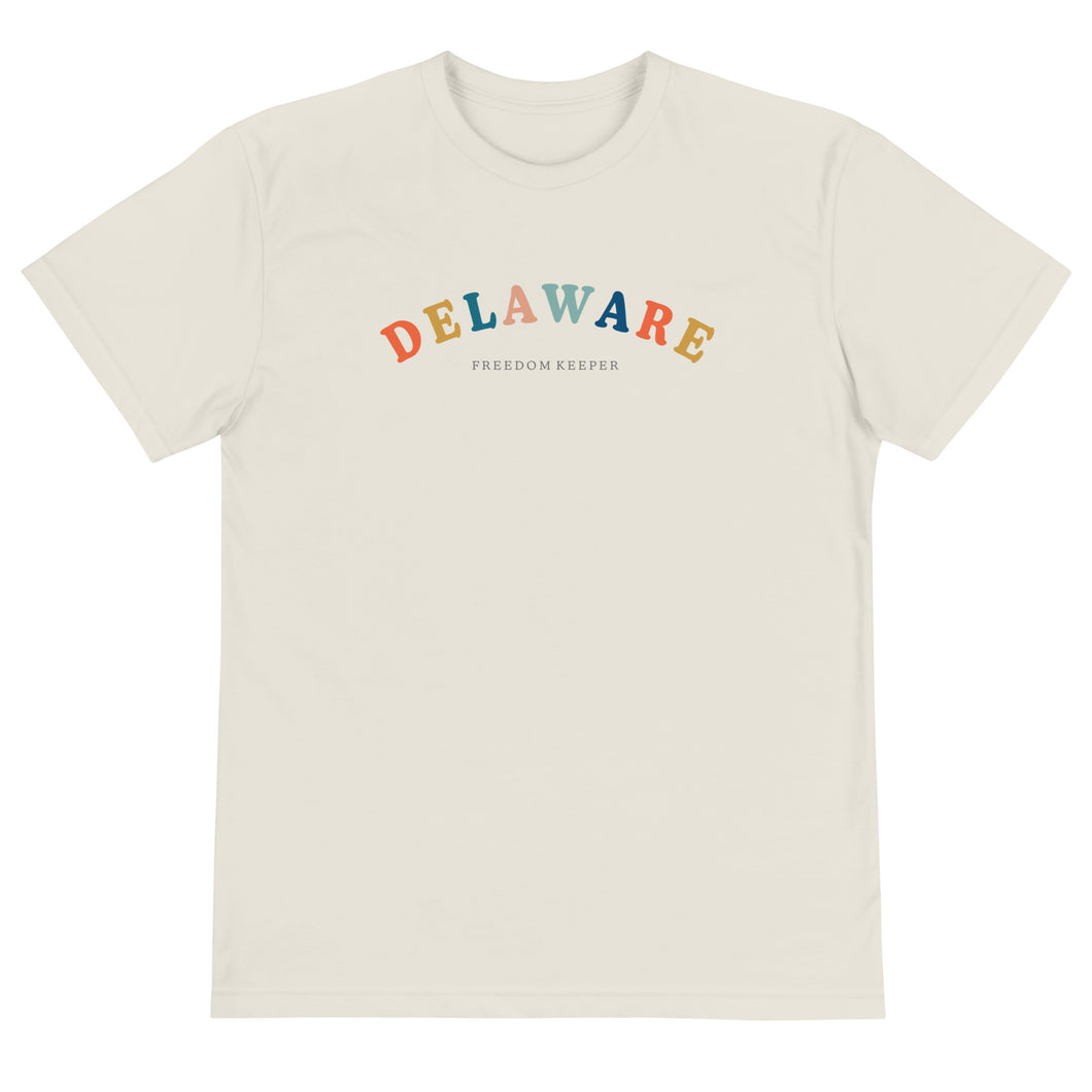 Delaware Freedom Keeper | Sustainable T-Shirt