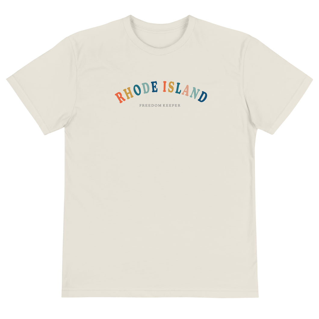 Rhode Island Freedom Keeper | Sustainable T-Shirt
