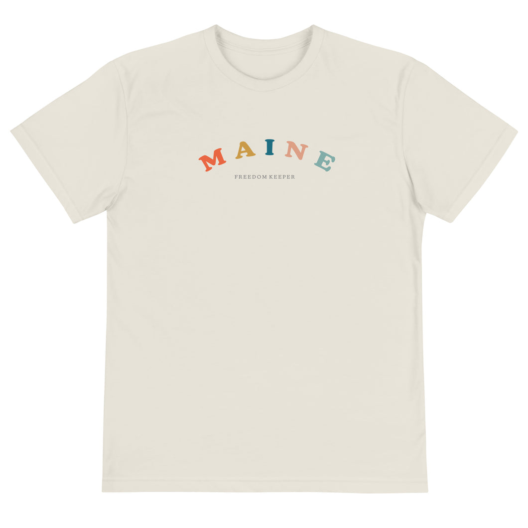 Maine Freedom Keeper | Sustainable T-Shirt