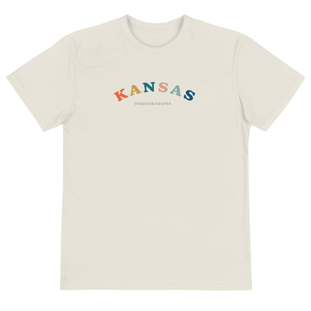 Kansas Freedom Keeper | Sustainable T-Shirt