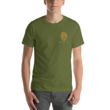 Load image into Gallery viewer, Unisex t-shirt - Lion - Educate, Advocate (Front and Back Design)
